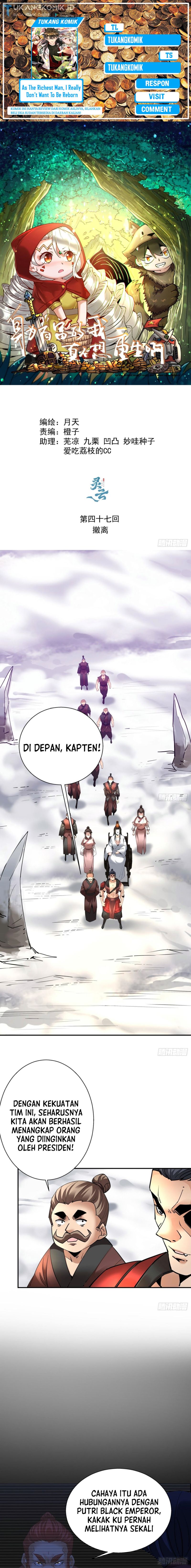 Baca Komik As The Richest Man, I Really Don’t Want To Be Reborn Chapter 47 Gambar 1