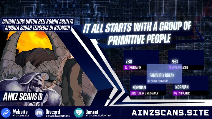 Baca Komik It All Starts With A Group Of Primitive People Chapter 26 Gambar 1