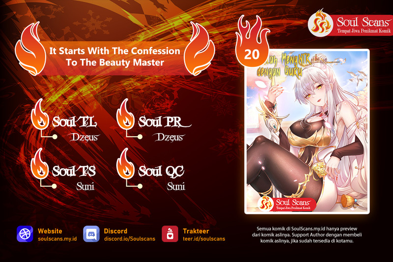 Baca Komik Starting With Confessing With the Beautiful Master Chapter 20 Gambar 1