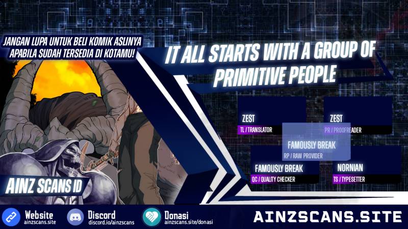 Baca Komik It All Starts With A Group Of Primitive People Chapter 28 Gambar 1