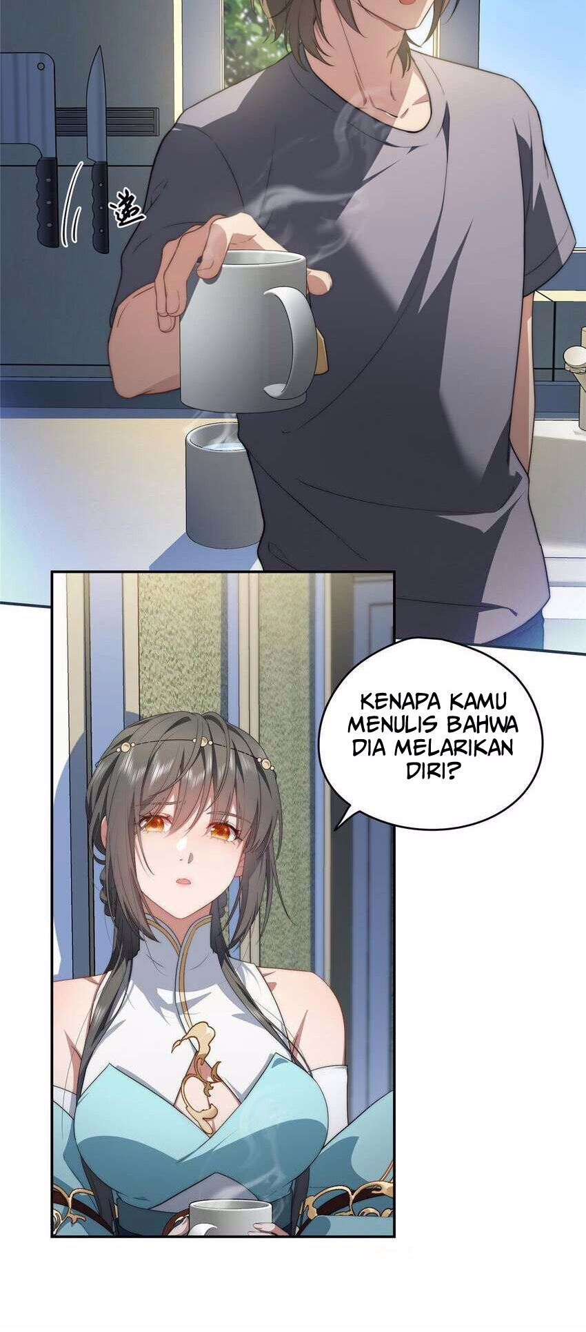 What Do You Do If the Heroine Escapes From Your Novel Chapter 18 Gambar 12