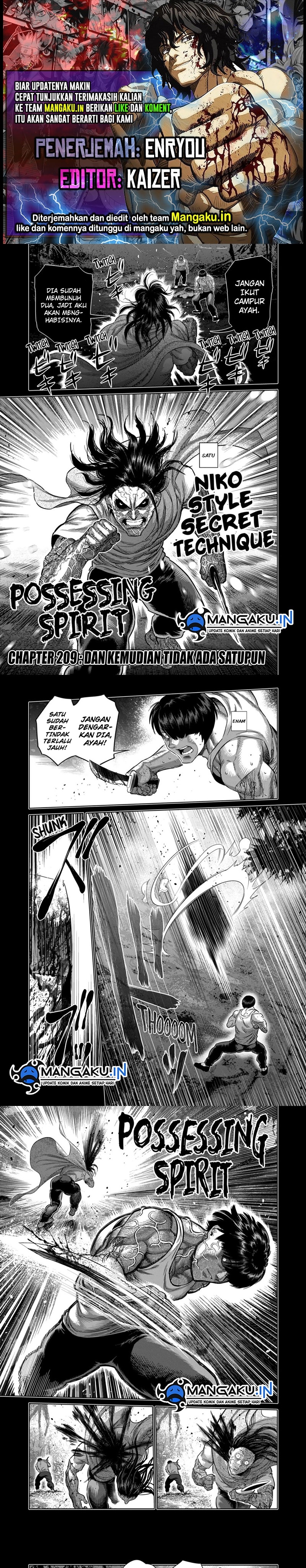 Baca Komik Kengan Omega Chapter 209 Gambar 1