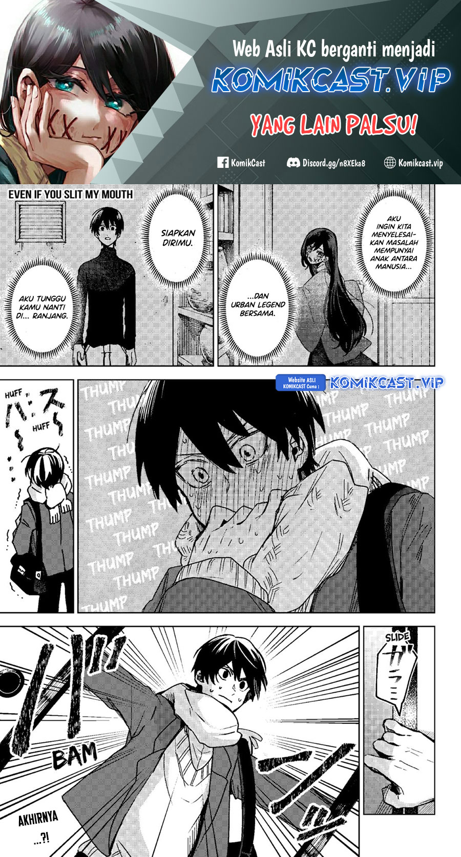 Baca Manga Kuchi ga Saketemo Kimi ni wa Chapter 70 Gambar 2