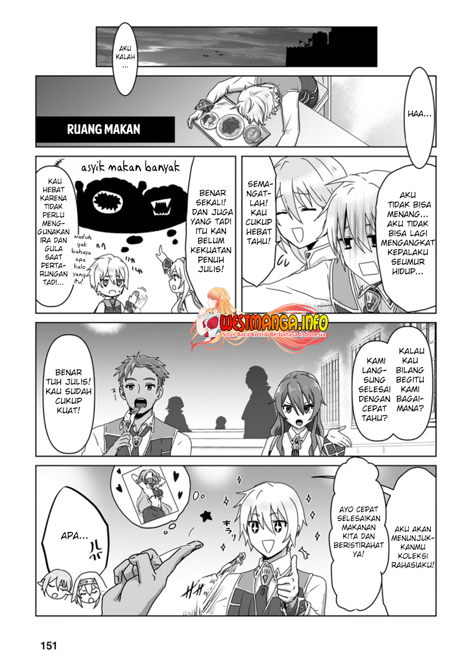 Mahou Gakuen No Daizai Majutsushi Chapter 5.3 Gambar 5