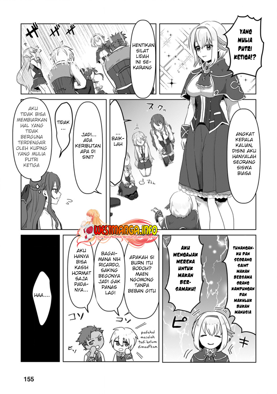 Mahou Gakuen No Daizai Majutsushi Chapter 5.3 Gambar 9