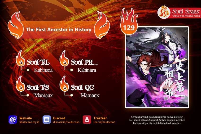 Baca Komik The First Ancestor in History Chapter 129 Gambar 1