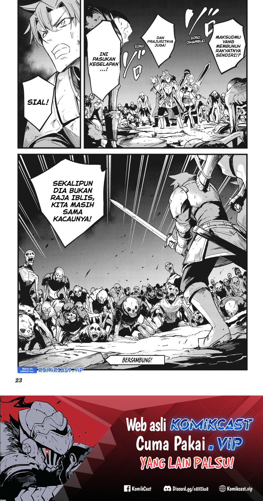 Goblin Slayer Side Story: Year One Chapter 69 Gambar 25