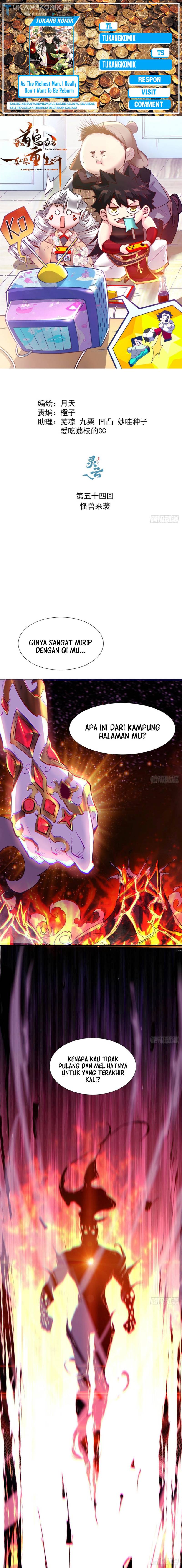 Baca Komik As The Richest Man, I Really Don’t Want To Be Reborn Chapter 54 Gambar 1