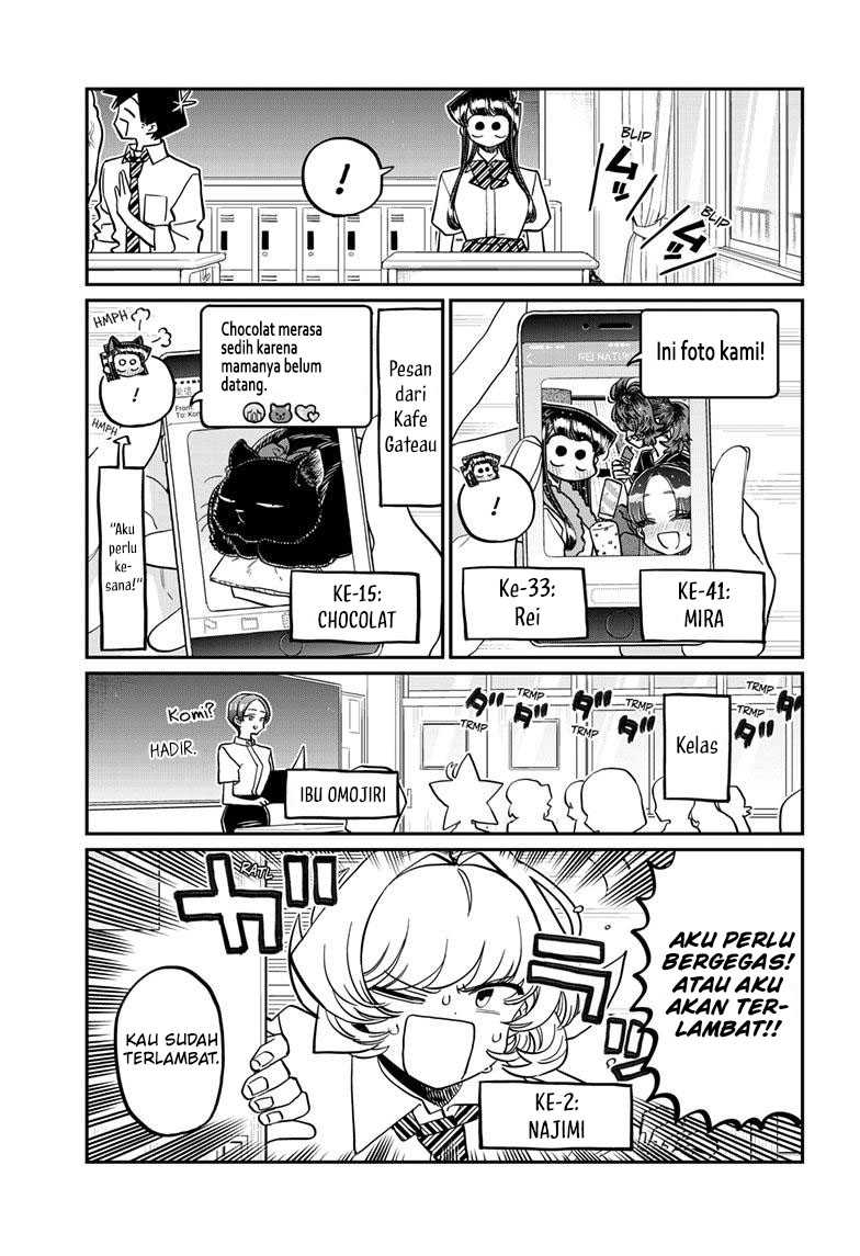 Komi-san wa Komyushou Desu Chapter 416 Gambar 8