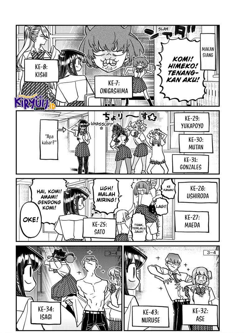 Komi-san wa Komyushou Desu Chapter 416 Gambar 9