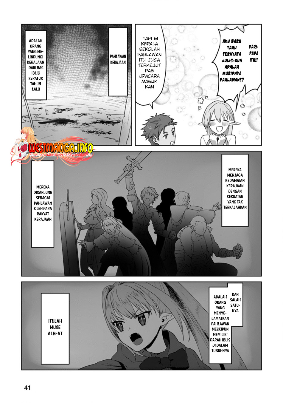 Mahou Gakuen No Daizai Majutsushi Chapter 7.1 Gambar 11