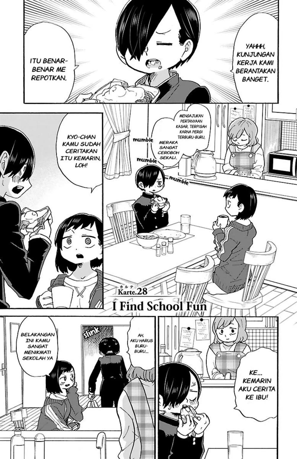 Boku no Kokoro no Yabai yatsu Chapter 28 Gambar 3