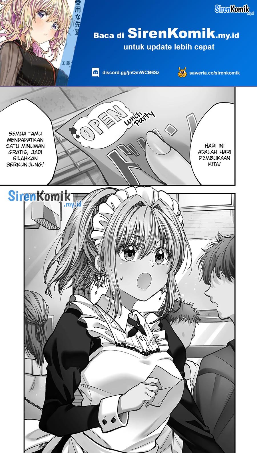 Baca Manga Awkward Senpai Serialization Chapter 37 Gambar 2