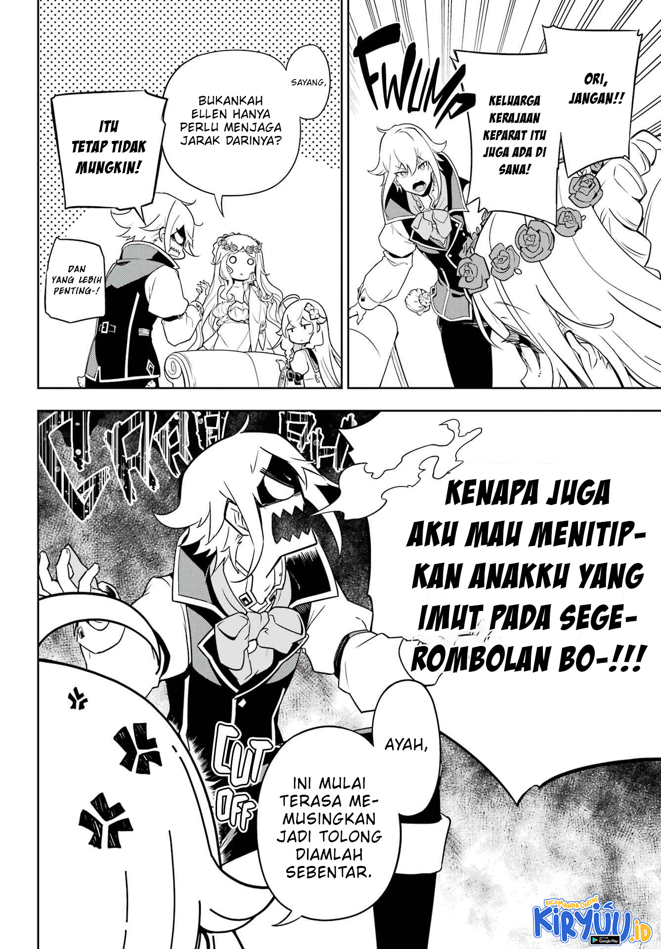 Chichi wa Eiyuu, Haha wa Seirei, Musume no Watashi wa Tenseisha Chapter 40 Gambar 13