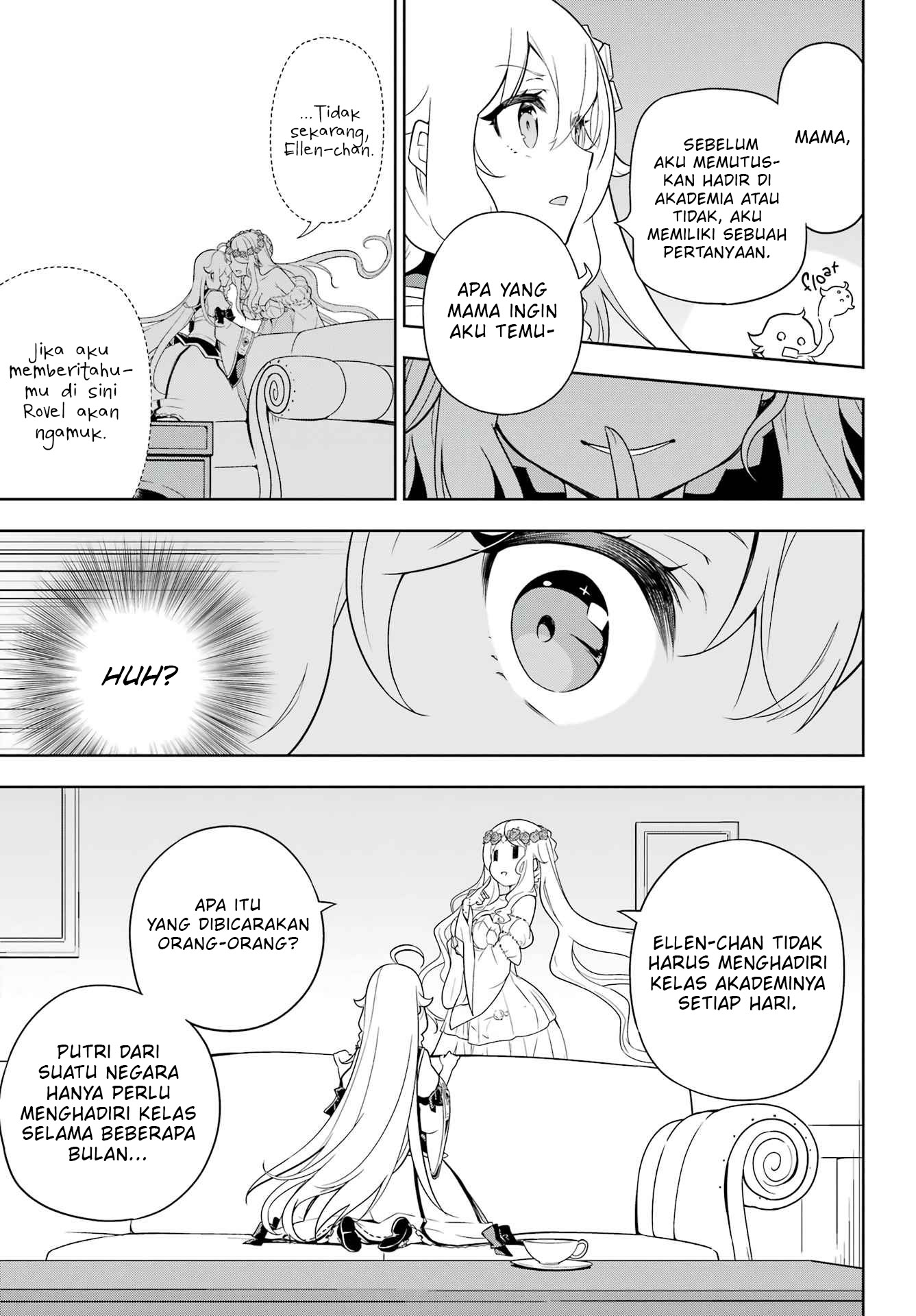 Chichi wa Eiyuu, Haha wa Seirei, Musume no Watashi wa Tenseisha Chapter 40 Gambar 14