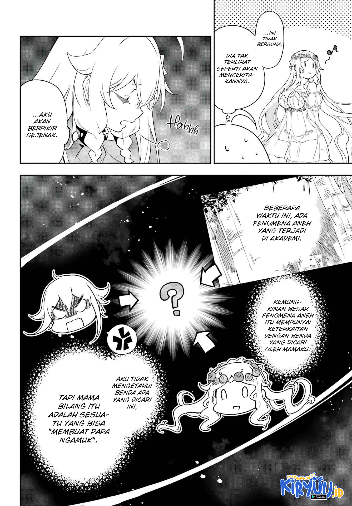 Chichi wa Eiyuu, Haha wa Seirei, Musume no Watashi wa Tenseisha Chapter 40 Gambar 19