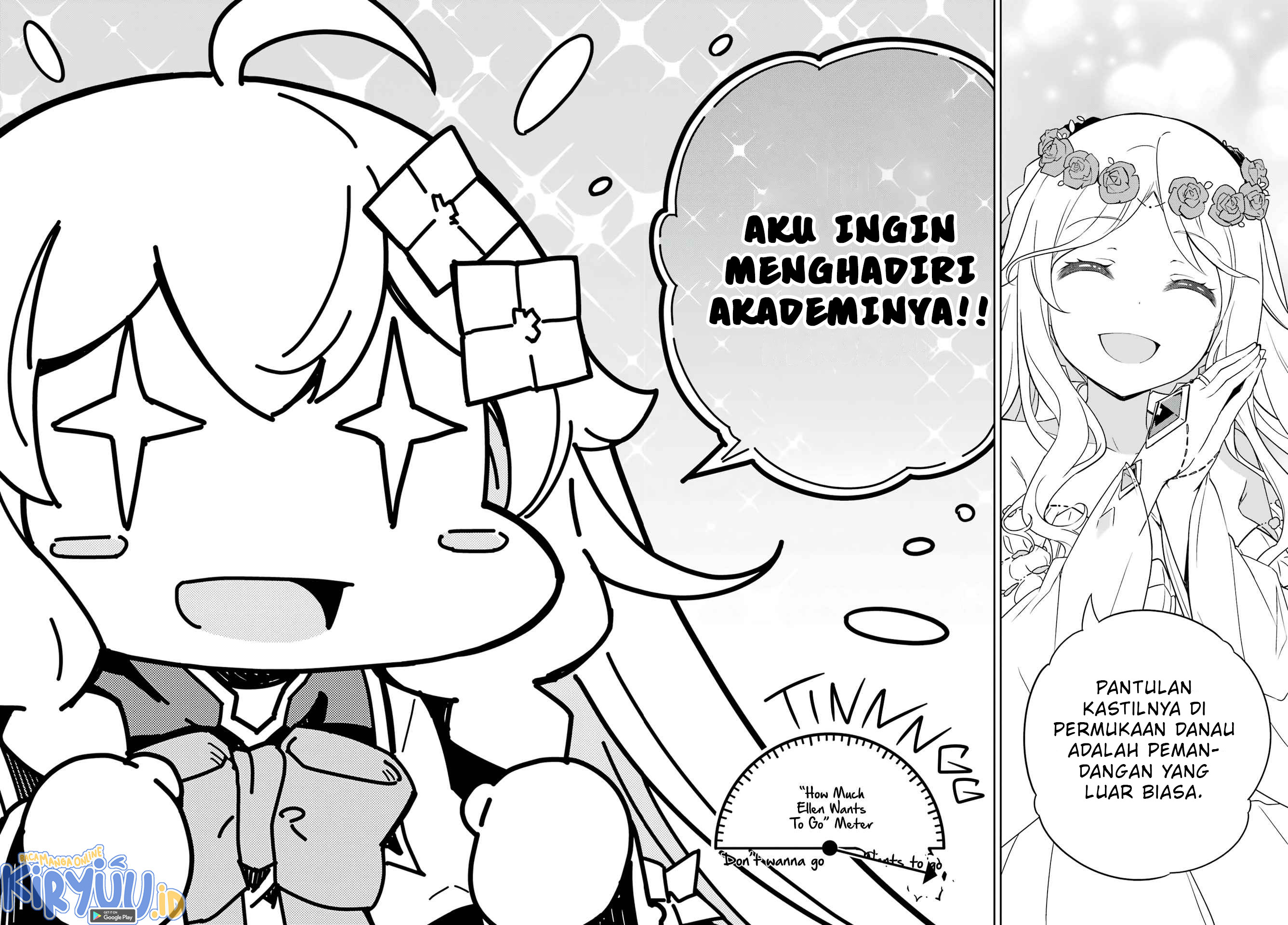 Chichi wa Eiyuu, Haha wa Seirei, Musume no Watashi wa Tenseisha Chapter 40 Gambar 23