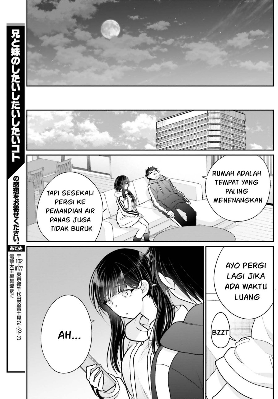 Ani to Imouto no Shitai Shitai Shitai Koto Chapter 16 Gambar 29