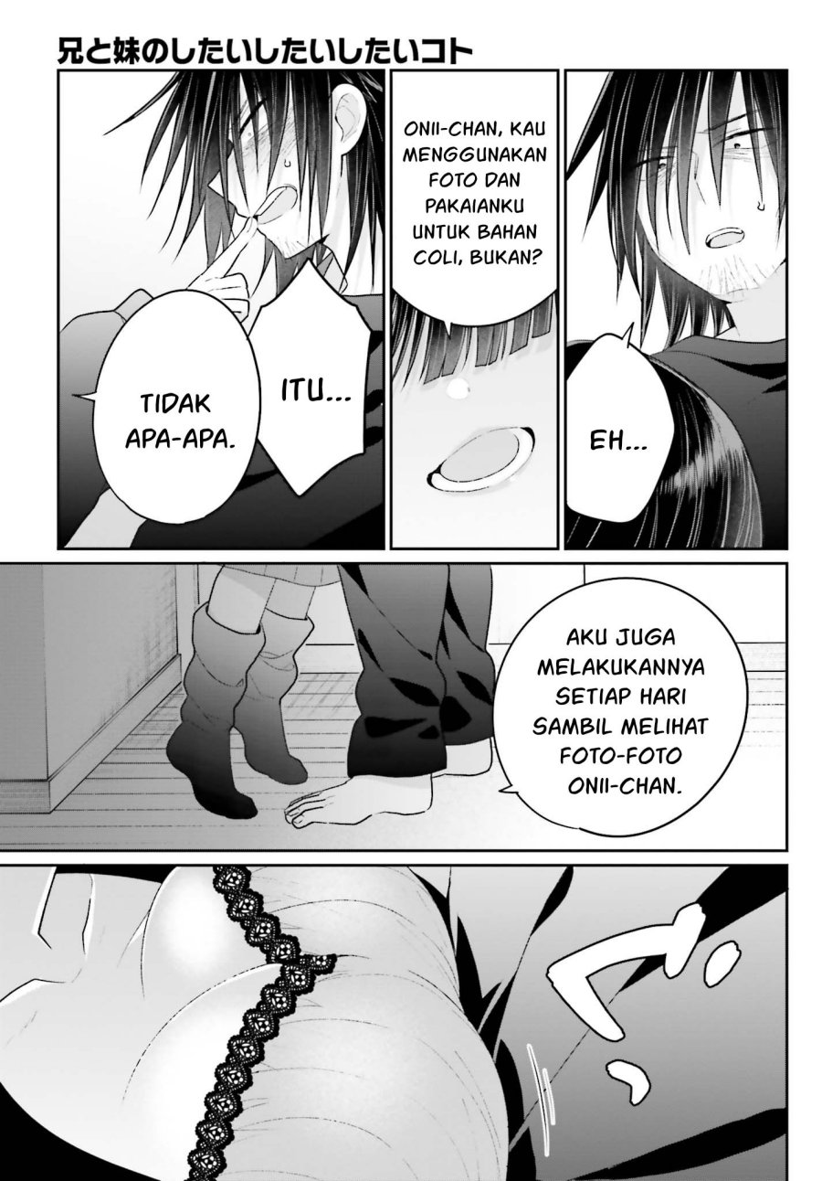 Ani to Imouto no Shitai Shitai Shitai Koto Chapter 15 Gambar 10