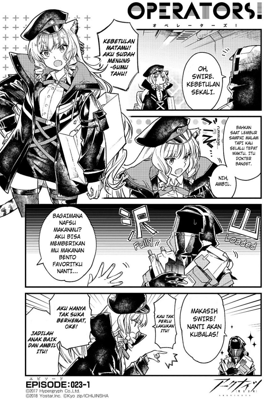 Baca Komik Arknights: OPERATORS! Chapter 23 Gambar 1