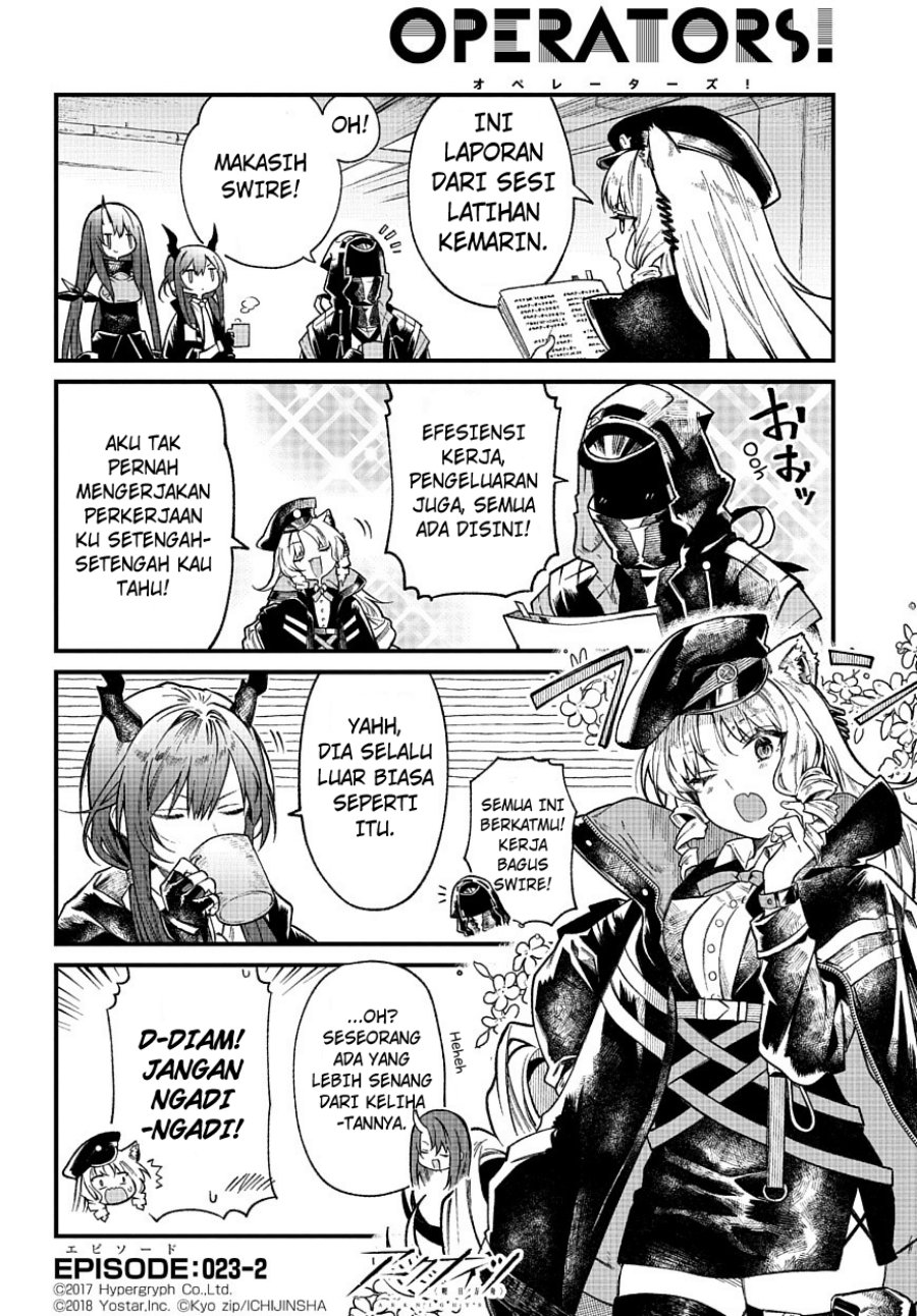 Baca Manga Arknights: OPERATORS! Chapter 23 Gambar 2