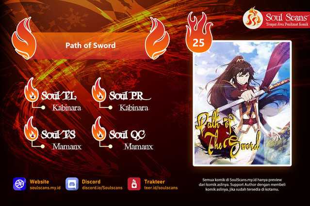 Baca Komik Path of the Sword Chapter 25 Gambar 1