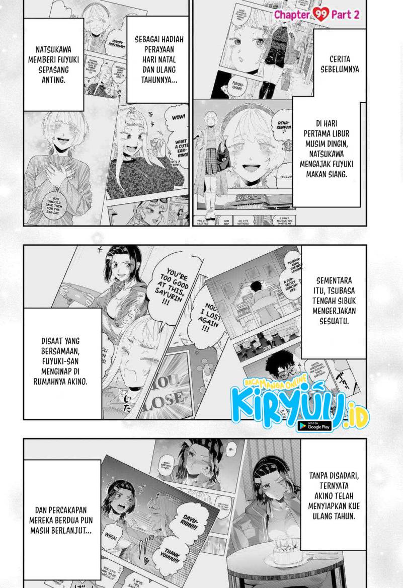 Baca Manga Dosanko Gyaru Is Mega Cute Chapter 99.2 Gambar 2