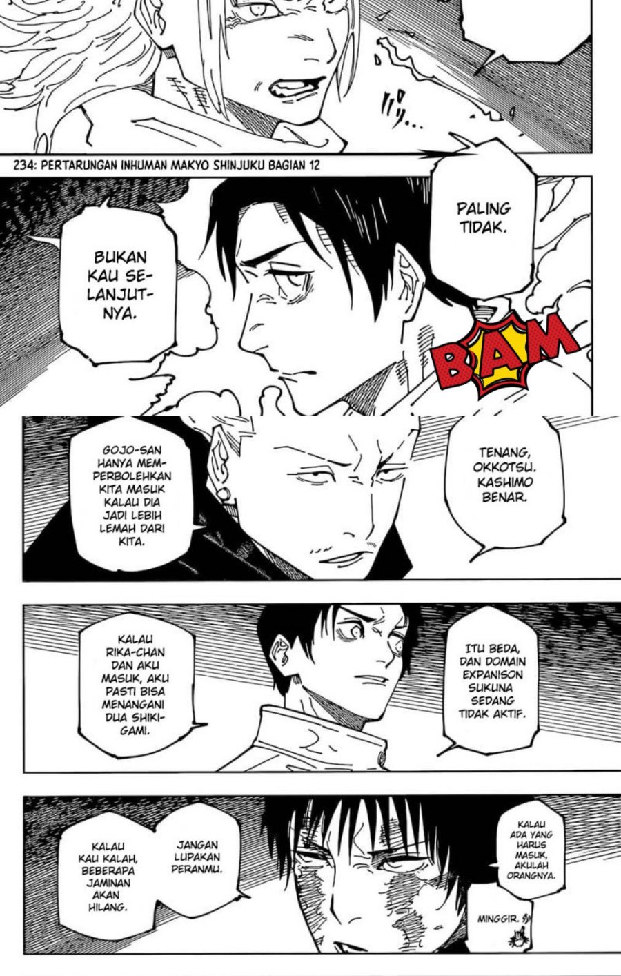 Baca Manga Jujutsu Kaisen Chapter 234 Gambar 2