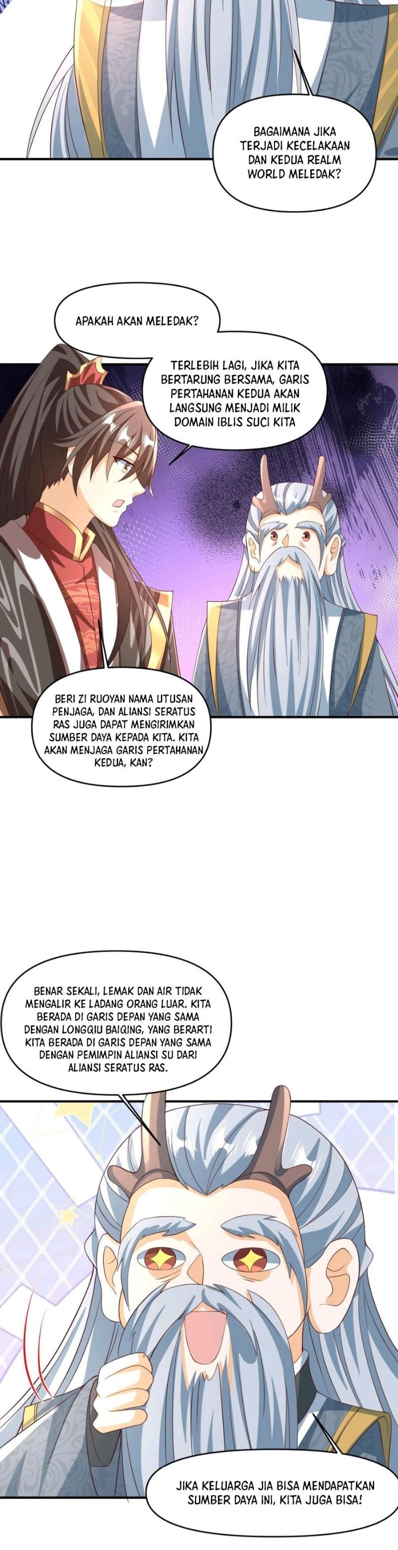 It’s Over! The Queen’s Soft Rice Husband is Actually Invincible Chapter 244 Gambar 11