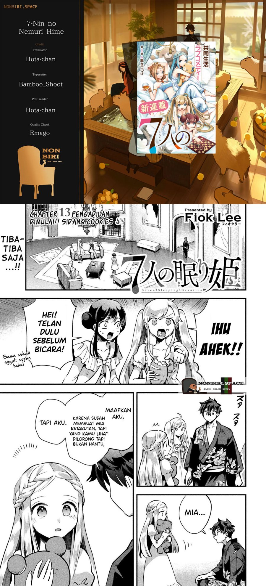 Baca Komik 7-Nin no Nemuri Hime  Chapter 13 Gambar 1