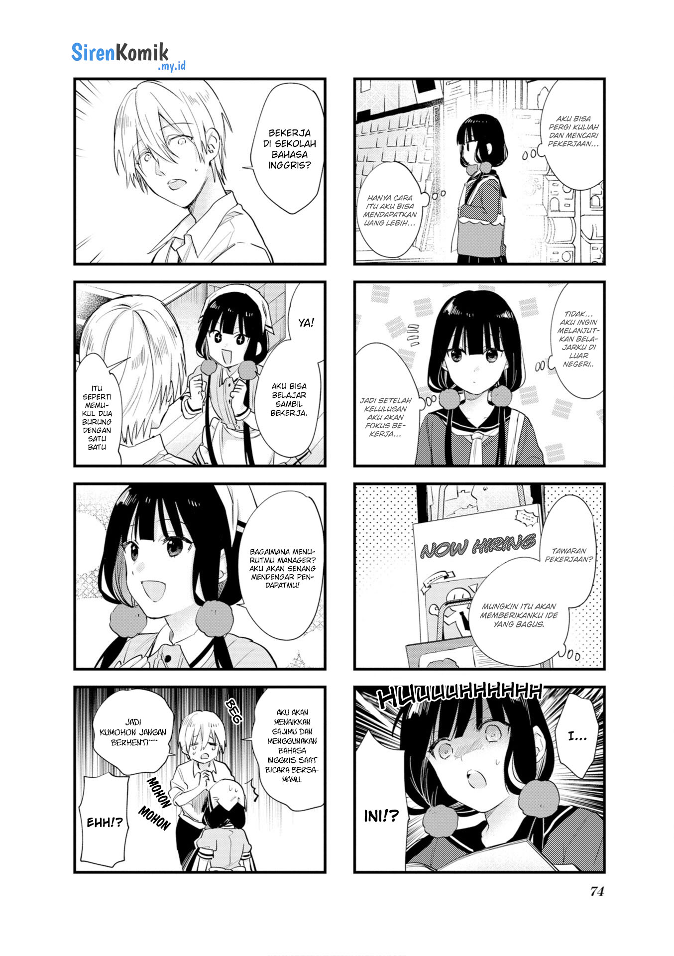 Blend S Chapter 108 Gambar 3