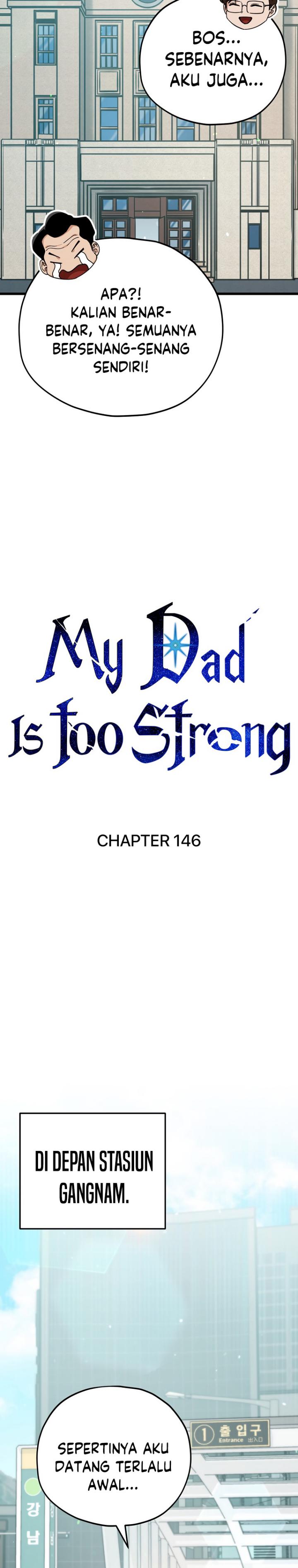 My Dad Is Too Strong Chapter 146 Gambar 12