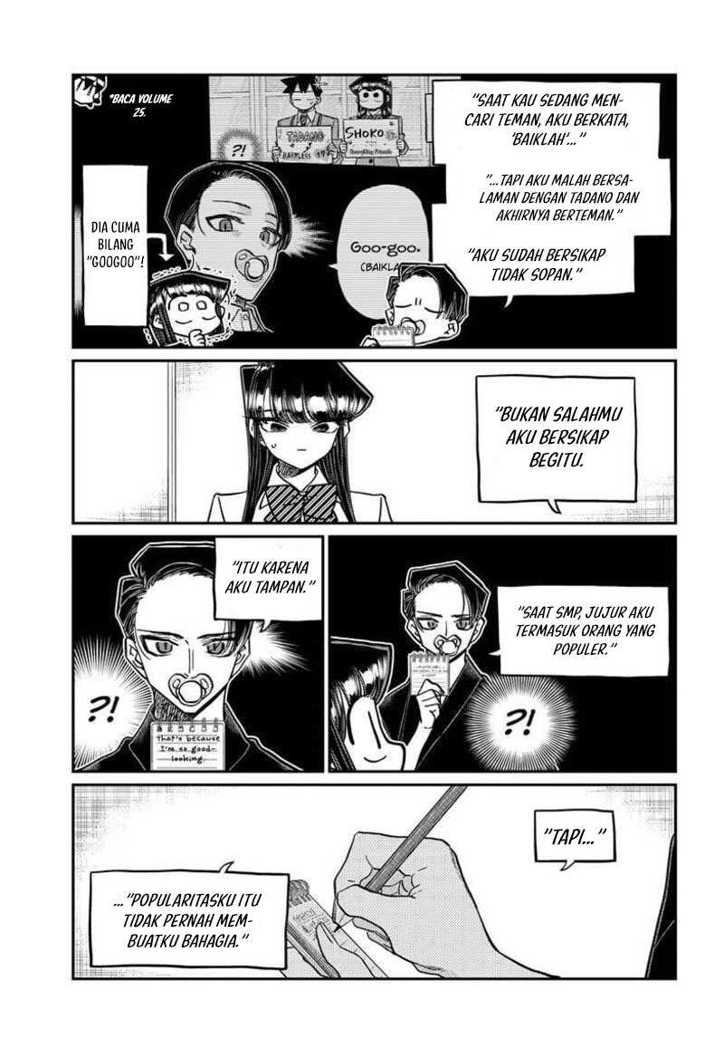 Komi-san wa Komyushou Desu Chapter 417 Gambar 15