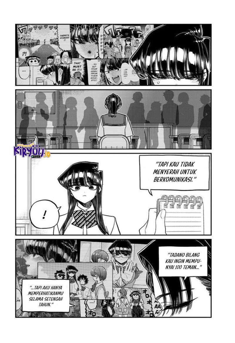 Komi-san wa Komyushou Desu Chapter 417 Gambar 18