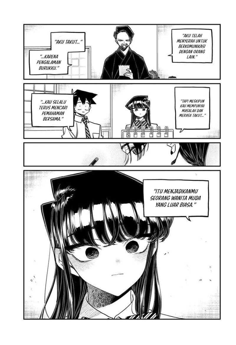 Komi-san wa Komyushou Desu Chapter 417 Gambar 19