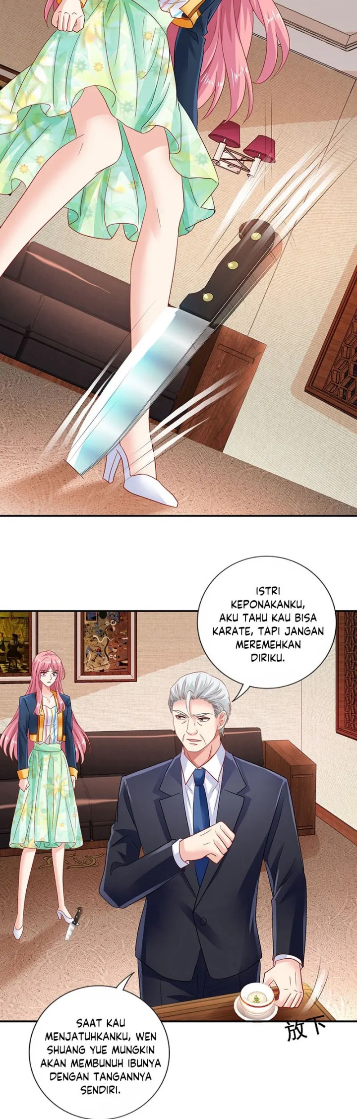 Take Your Mommy Home Chapter 420 Gambar 15