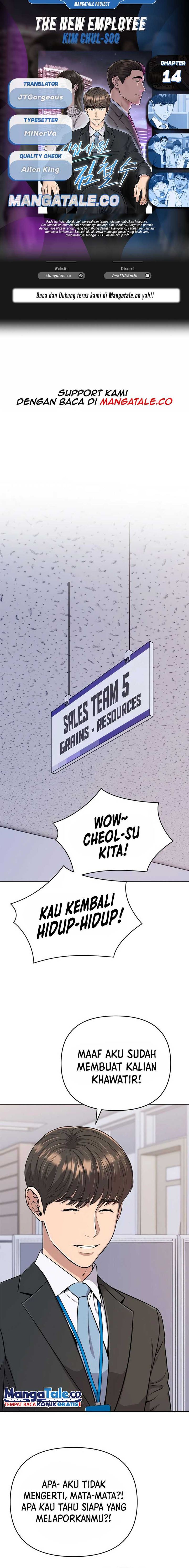 Baca Komik The New Employee Kim Chul-Soo Chapter 14 Gambar 1