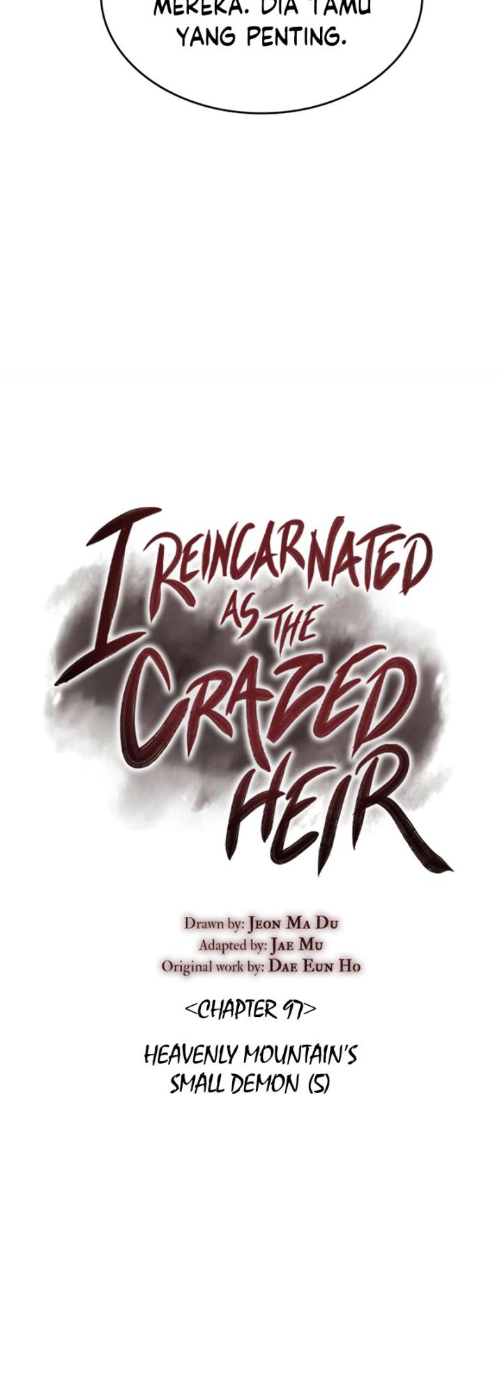 I Reincarnated As The Crazed Heir Chapter 97 Gambar 5