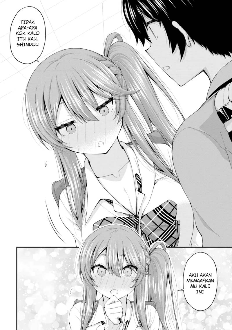 Inkya no Boku ni Batsu Game ni Kokuhaku Shitekita Hazu no Gyaru ga, Doumitemo Boku ni Betahore Desu Chapter 5 Gambar 21