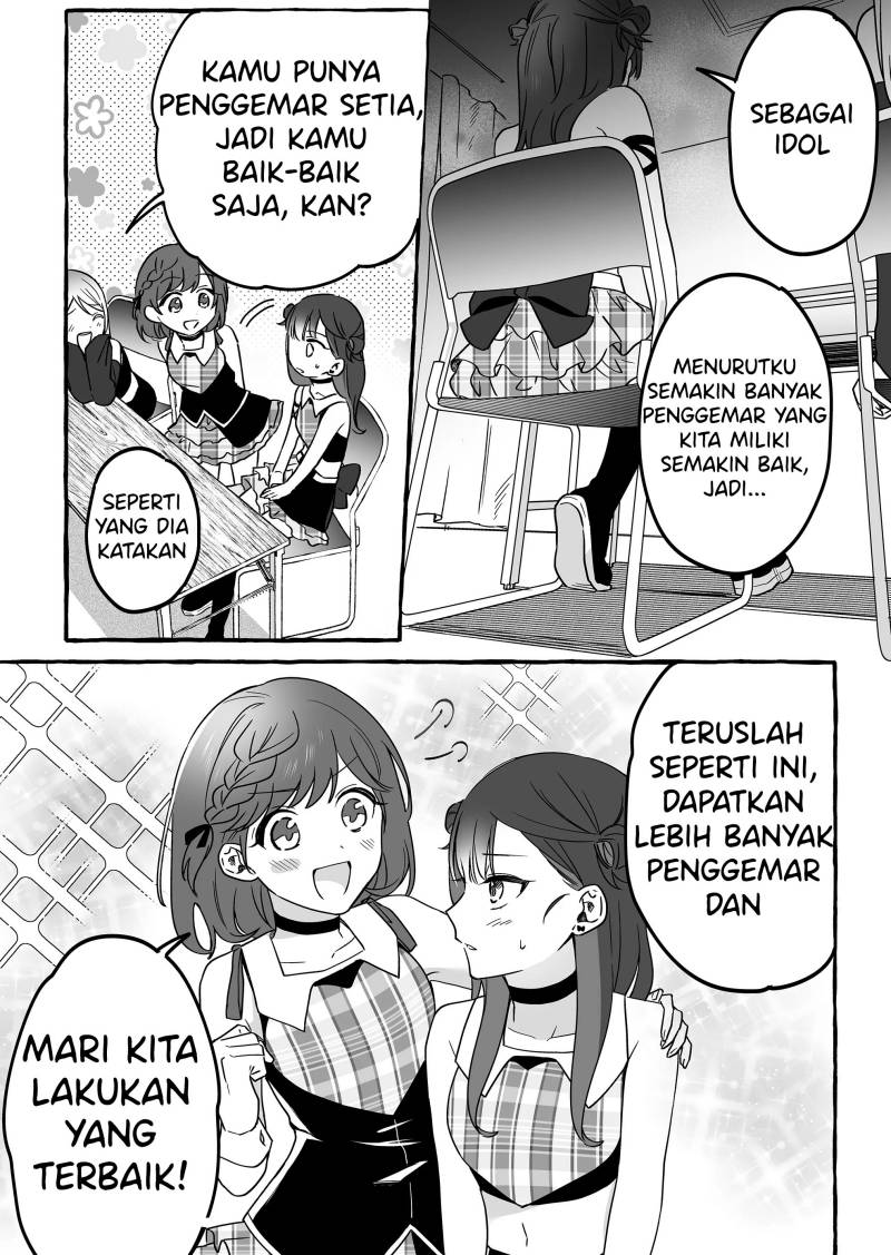 Damedol to Sekai ni Hitori Dake no Fan (Serialization)  Chapter 8 bahasa Indonesia Gambar 10