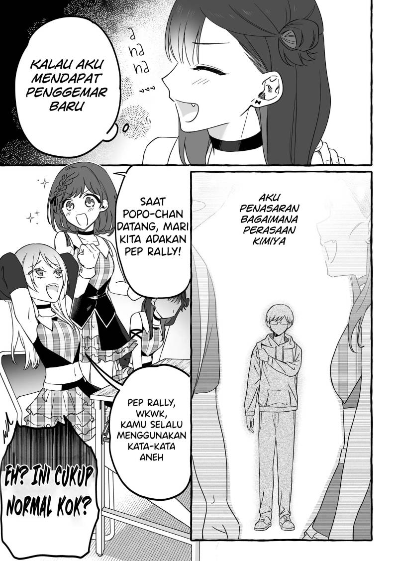 Damedol to Sekai ni Hitori Dake no Fan (Serialization)  Chapter 8 bahasa Indonesia Gambar 11