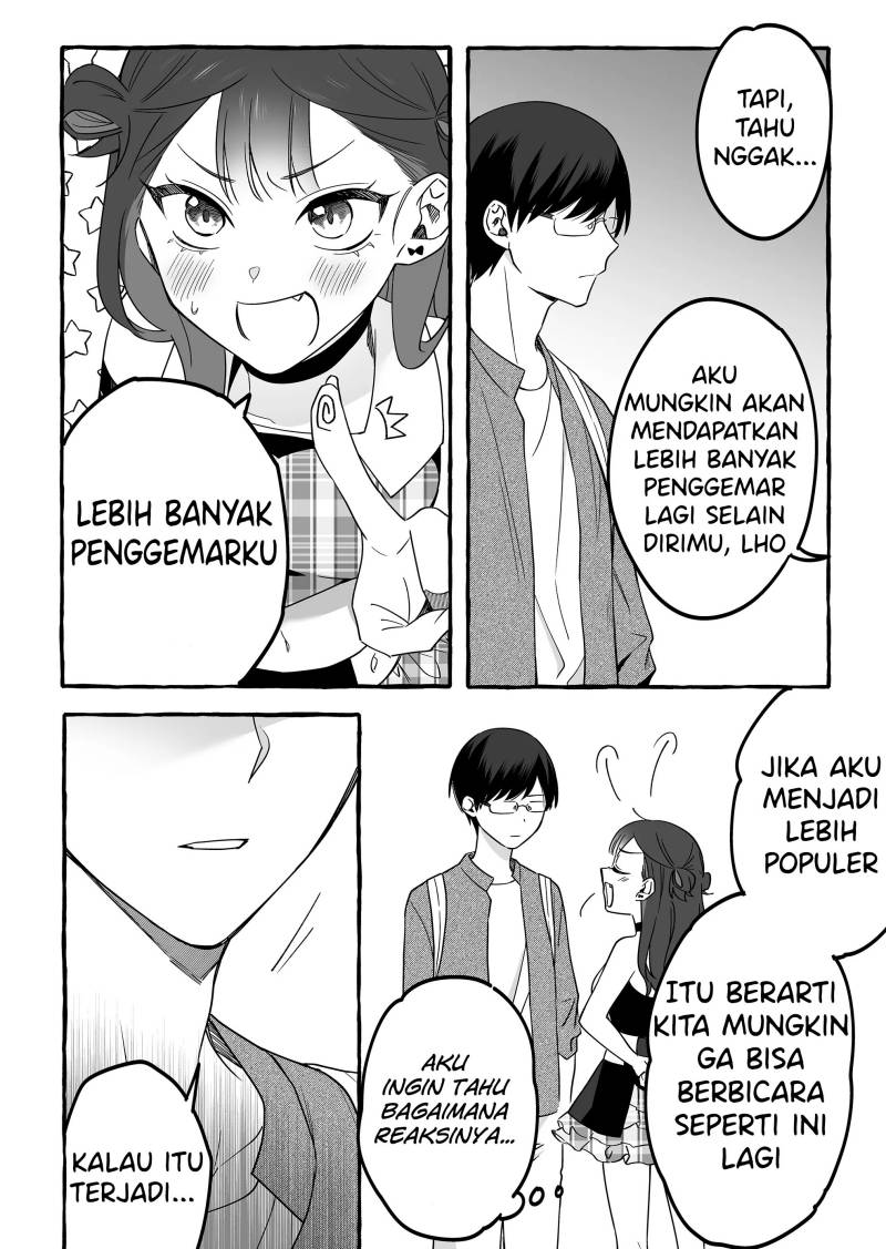 Damedol to Sekai ni Hitori Dake no Fan (Serialization)  Chapter 8 bahasa Indonesia Gambar 16