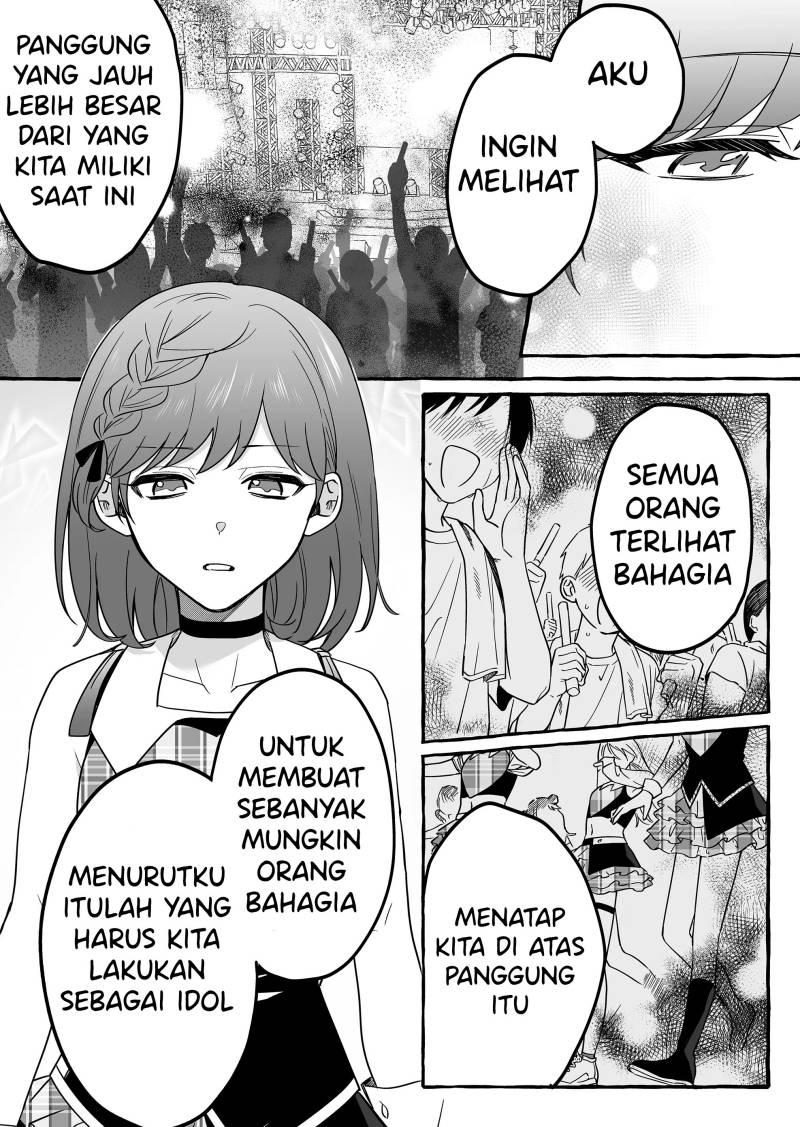 Damedol to Sekai ni Hitori Dake no Fan (Serialization)  Chapter 8 bahasa Indonesia Gambar 7
