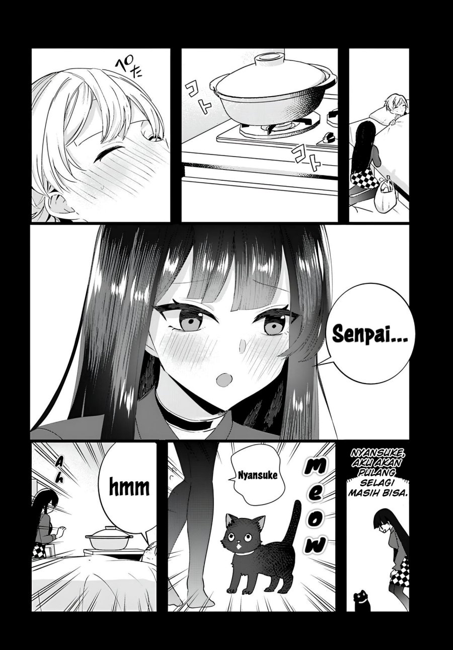 Chiteki de Cool na Kouhai Bijo, Ore no Kai Neko ni naru Chapter 10 Gambar 8