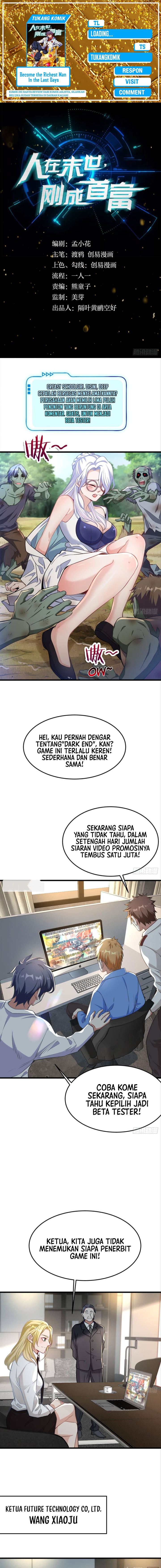 Baca Komik Become the Richest Man In the Last Days Chapter 20 Gambar 1