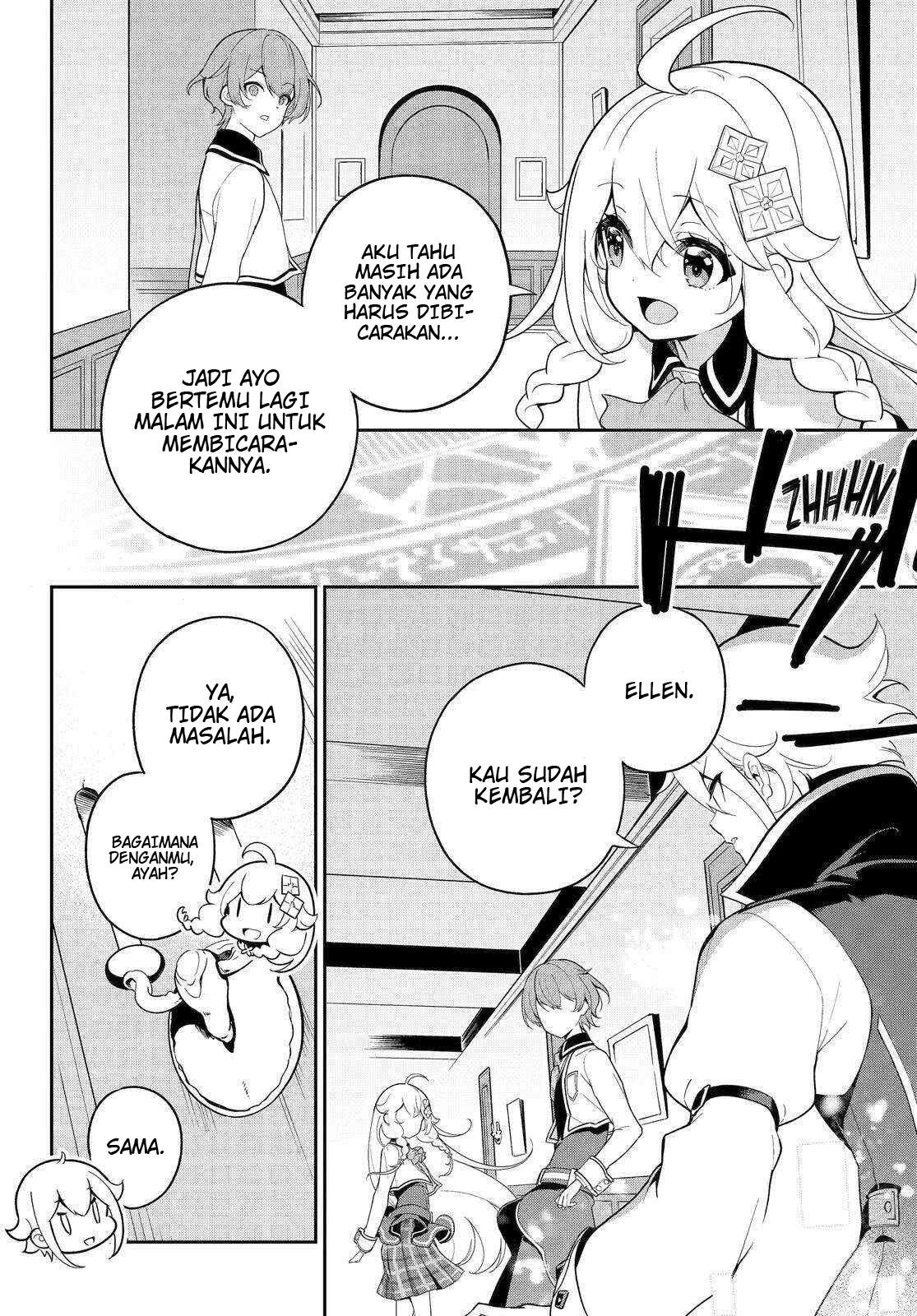 Chichi wa Eiyuu, Haha wa Seirei, Musume no Watashi wa Tenseisha Chapter 51 Gambar 6