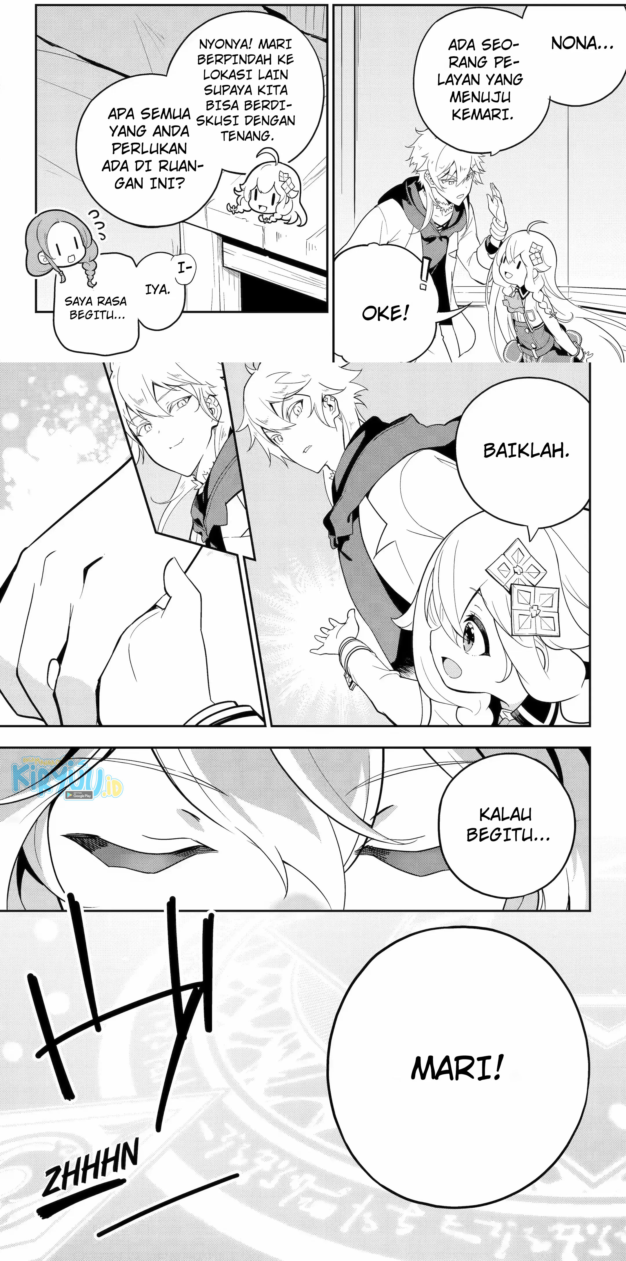 Chichi wa Eiyuu, Haha wa Seirei, Musume no Watashi wa Tenseisha Chapter 50.2 Gambar 5