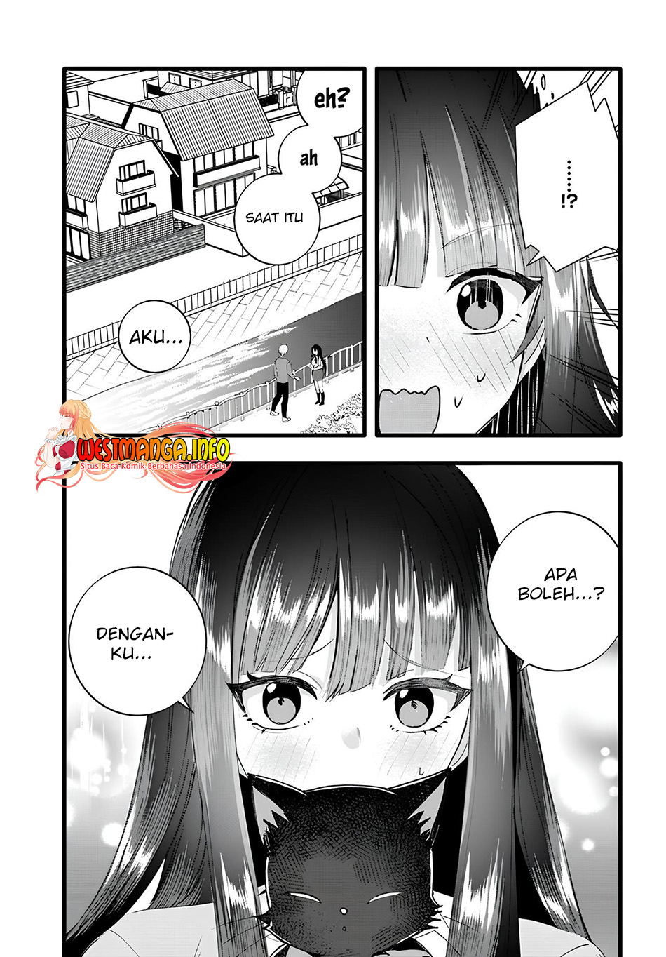 Chiteki de Cool na Kouhai Bijo, Ore no Kai Neko ni naru Chapter 12 Gambar 5