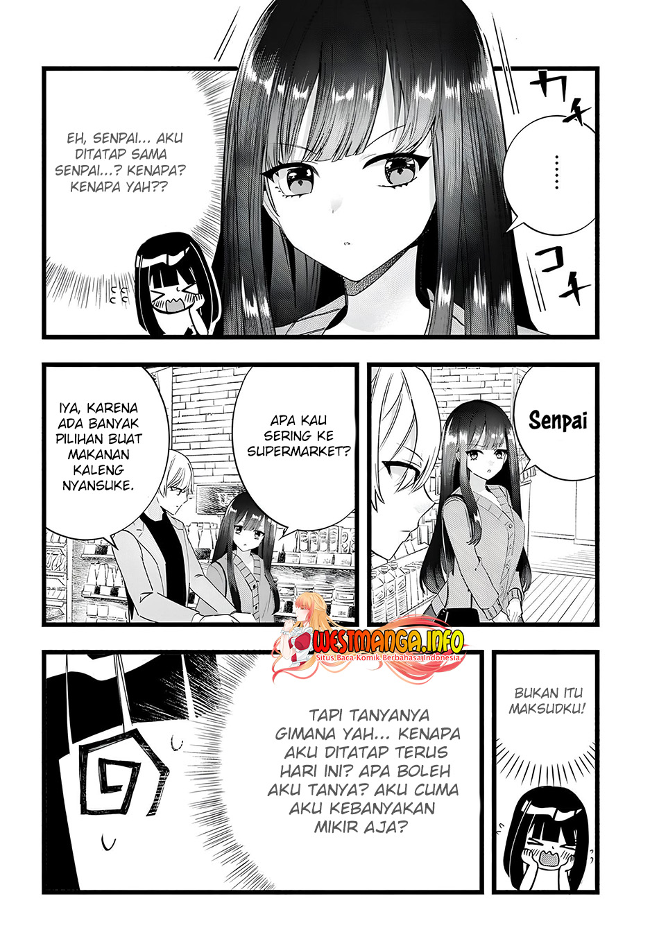 Chiteki de Cool na Kouhai Bijo, Ore no Kai Neko ni naru Chapter 15 Gambar 8