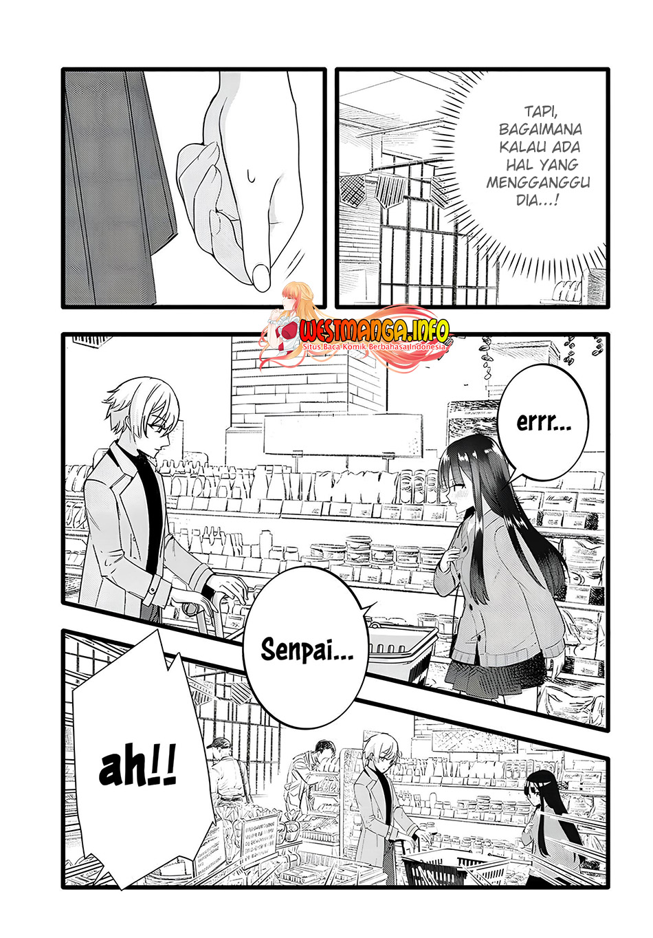 Chiteki de Cool na Kouhai Bijo, Ore no Kai Neko ni naru Chapter 15 Gambar 9